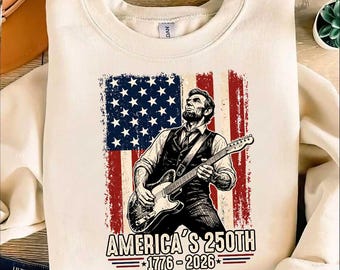 Abraham Lincoln-gitaar PNG, 250th of July-shirt van Amerika (digitale download)