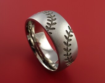 Baseball clearance wedding ring