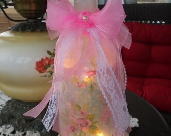 Mother's day gift,Wine Bottle Lamp,lighted bottles,wine bottle lights,lighted wine bottles,wine craft,wine bottle lamp,unique gifts,wine art