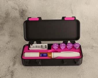 Wegovy FlexTouch Pen Hardshell Travel Case: Custom Colour, Personalization Available