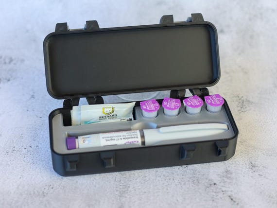 Mounjaro KwikPen Hardshell Travel Case: Custom Colour, Personalization Available