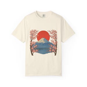 Uniseks kledingstukgeverfd T-shirt