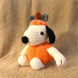 Pumpkin Snoopy Pattern