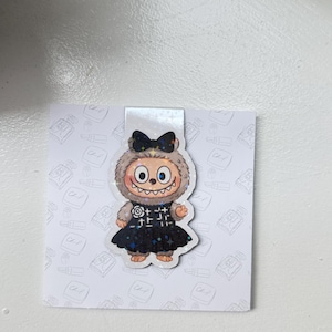 magnetic book mark - labubu book mark