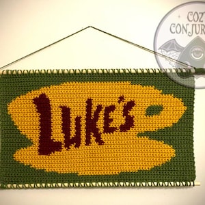 Luke's - Gilmore Girls - Virkat mönster för gobelänger