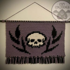 Death Blooms - Crochet Tapestry Pattern