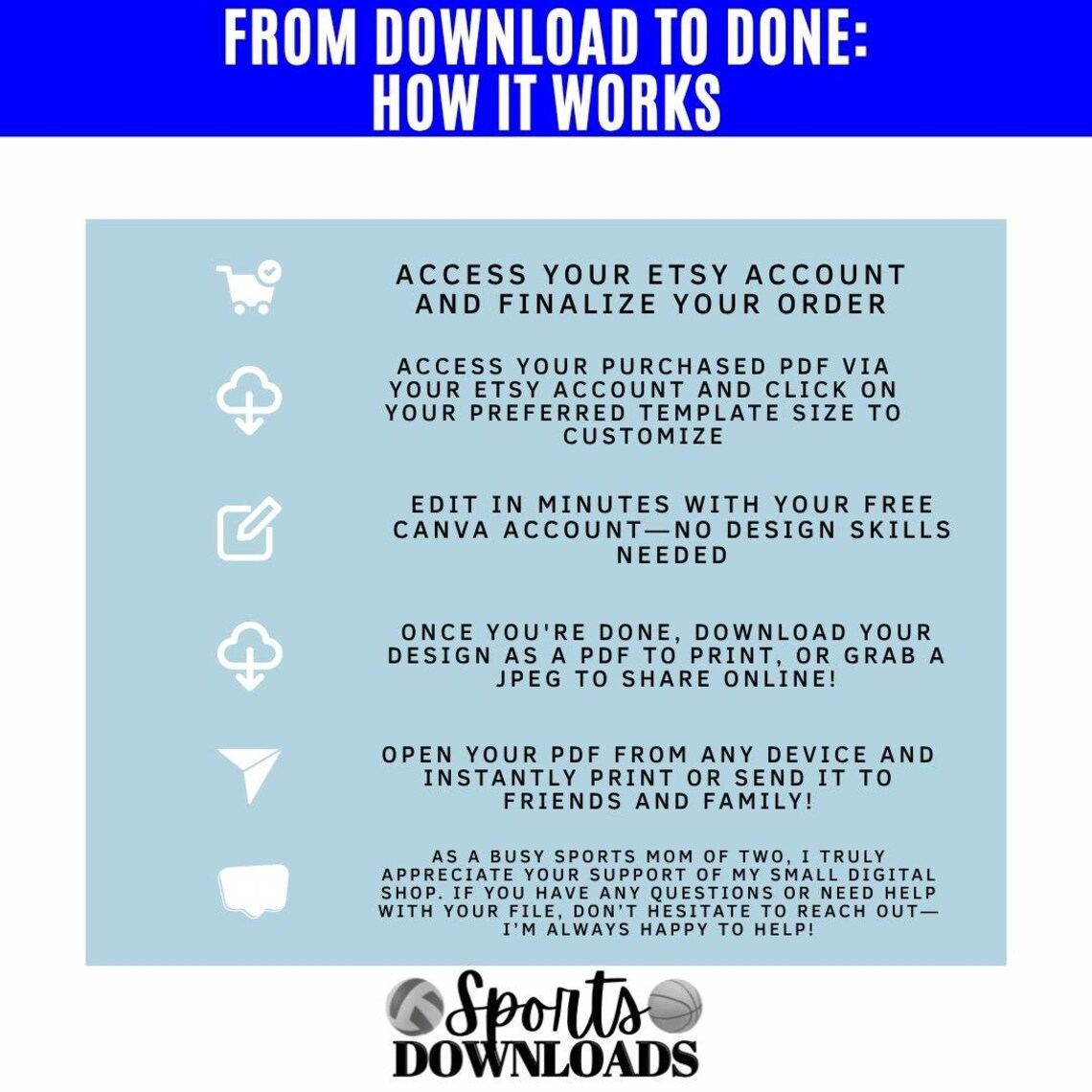 Cheer Sponsor Packet Canva Template Editable 4page Fundraising Kit