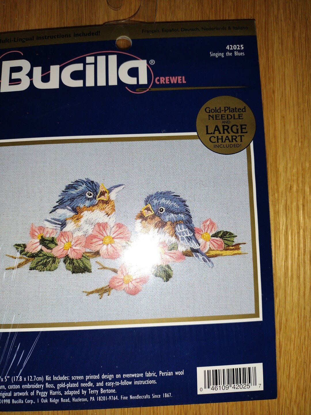 Bucilla Crewel Kit - Etsy