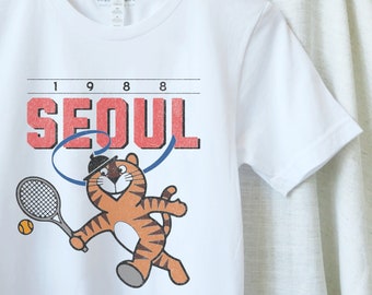 Tasse Jeux Olympiques Séoul 1988 - Mascotte Hodori - Jaune - Boîte