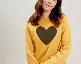 SECONDS: The Original 3x3 Badass Women, Big Heart Sweater Sale