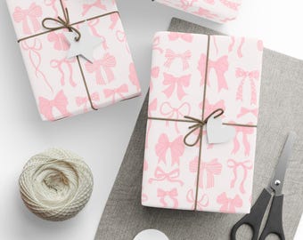 Schickes Bogen-Geschenkpapier, elegante Geschenkverpackung, Geschenkverpackung für besonderen Anlass, Geburtstag, Babyparty oder Feiertagsverpackung