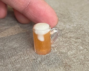 Miniature Dollhouse Draft Beer drink in 1:12 scale one inch