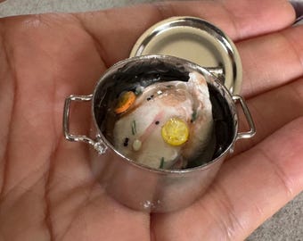 Miniatur Puppenhaus Urlaub in der Türkei Brine in Pot in 1:12 Maßstab 1:12 Sole