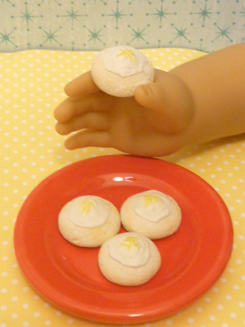 Miniature Lemon Tea Cake Cookies for American Girls 13