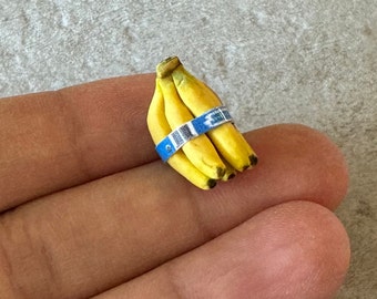Miniatur Puppenhaus Bananen Bund in 1:12 1:12 Puppen Essen Obst