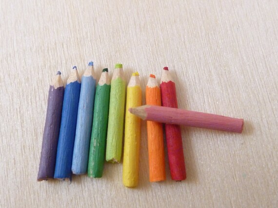 Items Similar To Miniature Dollhouse Colored Pencils On Etsy Items Similar To Miniature Dollhouse Colored Pencils On Etsy