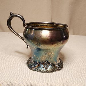 Antique 19th Century Forbes Silver Co Silverplated Cup