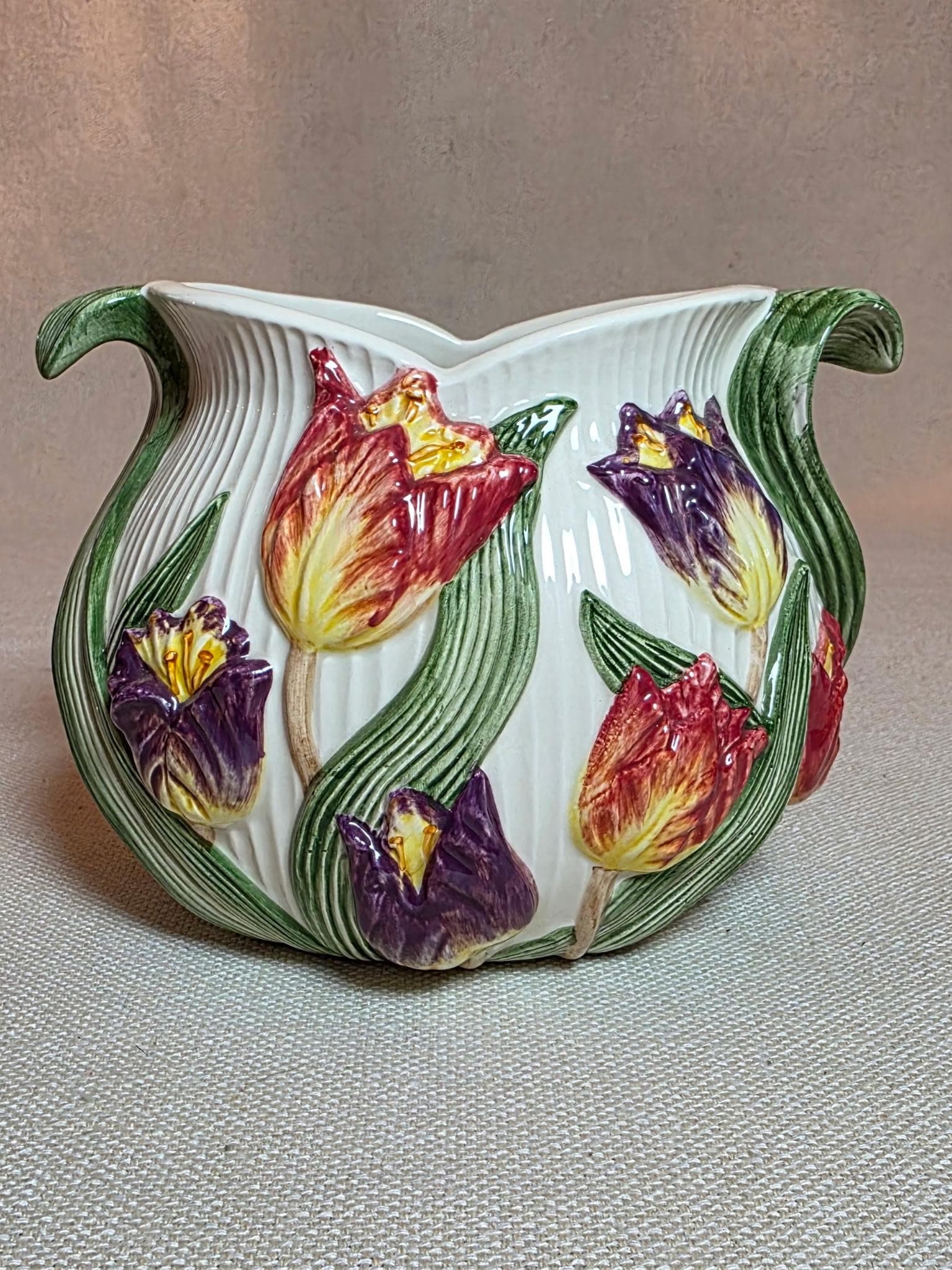 チューリップ型の花瓶 - Etsy 日本