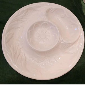 Set Of 2 Vintage Majolica Artichoke Plates - 9&quot; × 1&quot;, 1980s