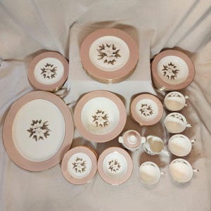 Vintage Sevron Fair Lady China Set, 67 pcs Service For 8- Stunning!