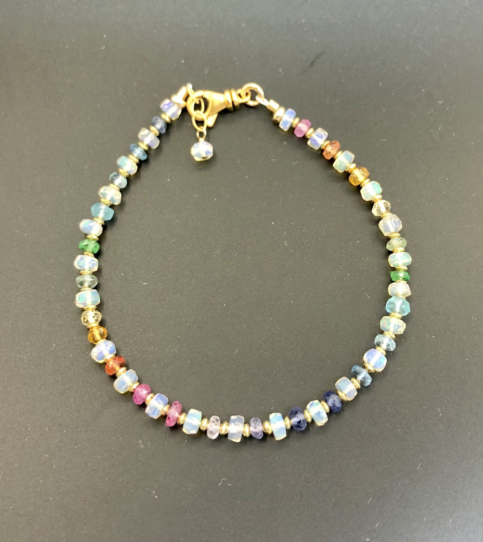 Opal birthstone bracelet deals
