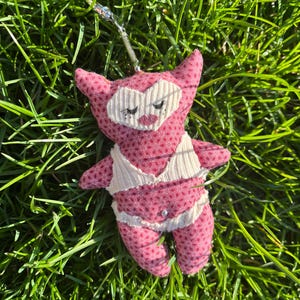 Cvnty Pink Scrap Doll Taschenanhänger