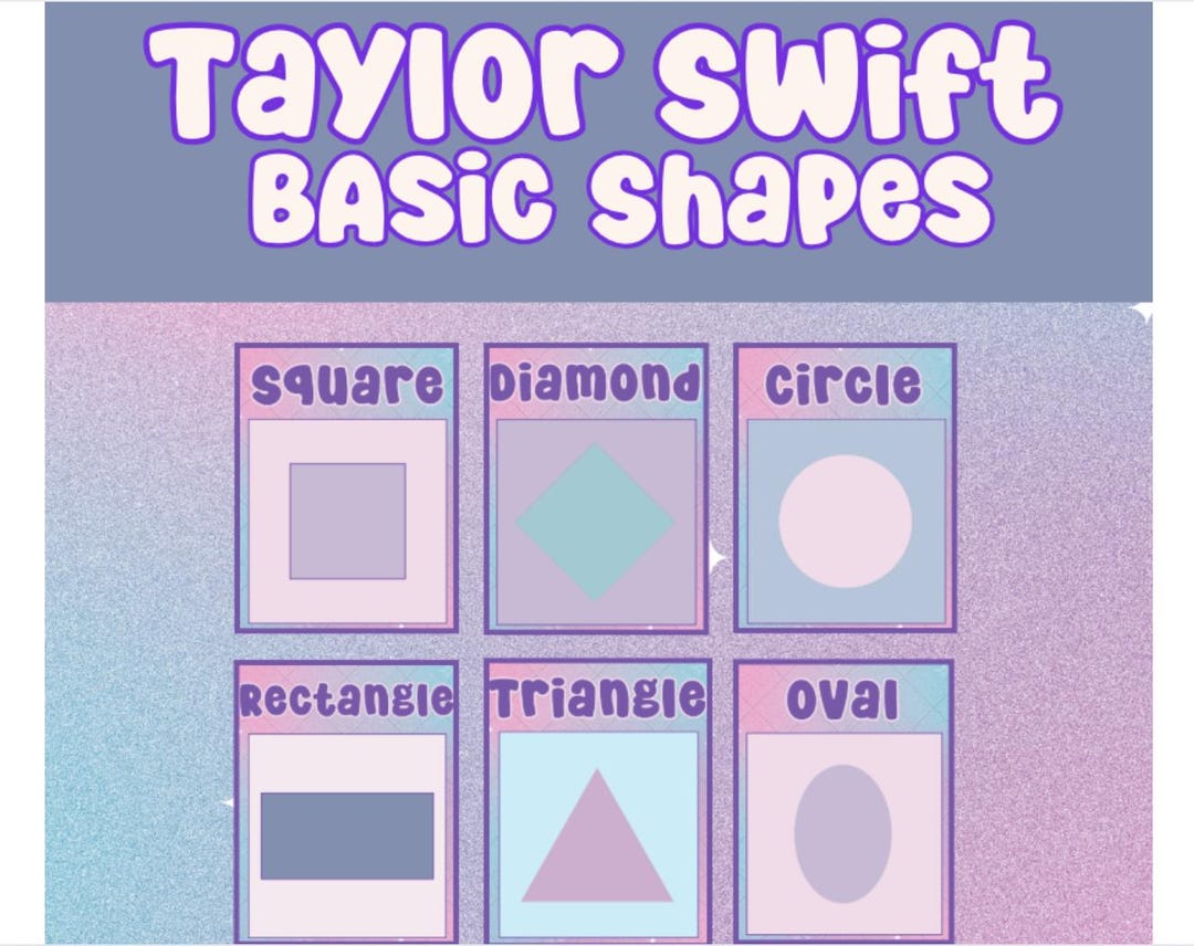 Mystical Themed Basic Shape Classroom Posters-classroom Decor-printable ...