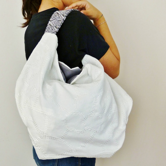 slouchy vegan leather hobo bag