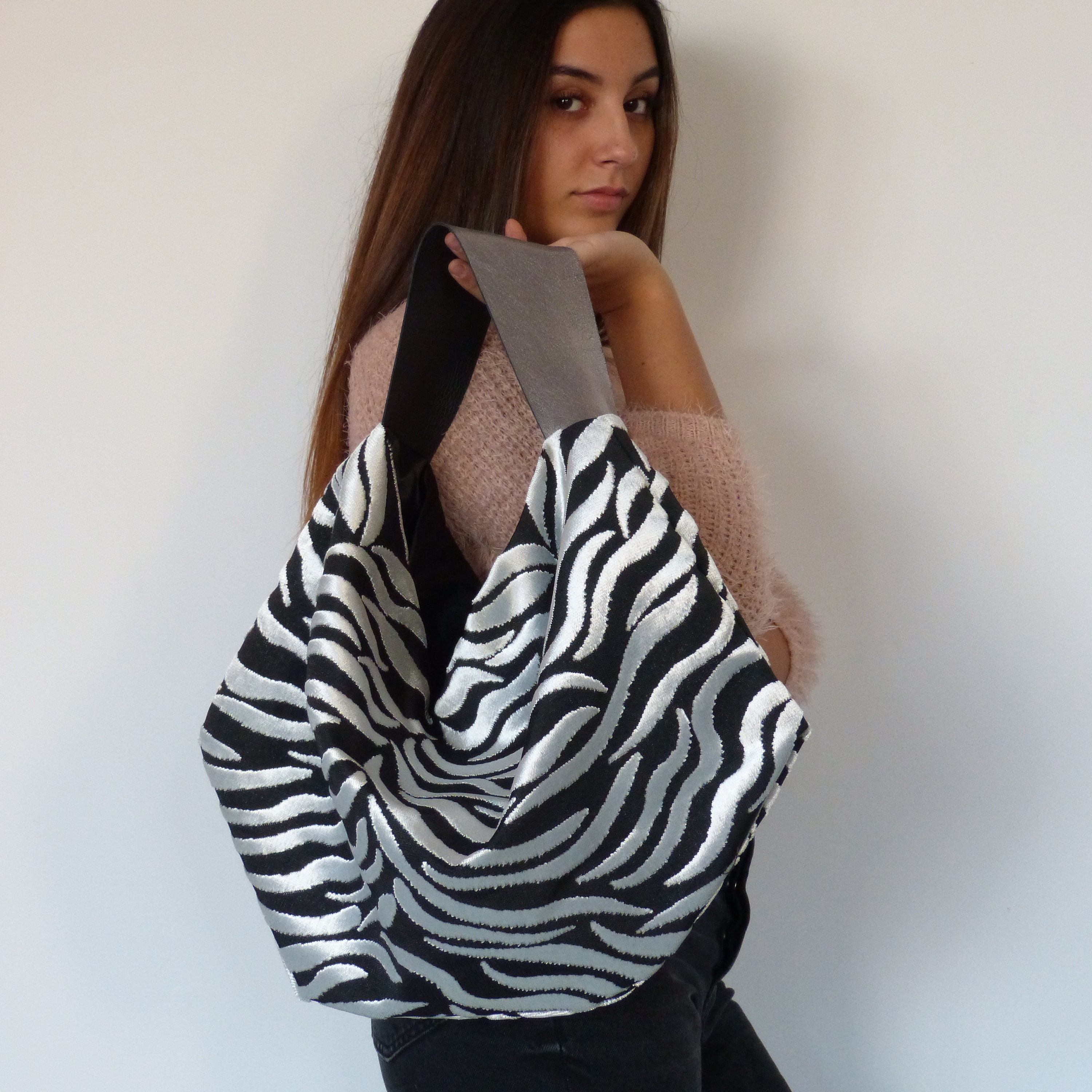 zebra purse