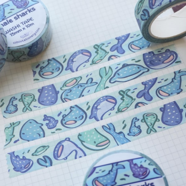 Whale Shark Washi Tape