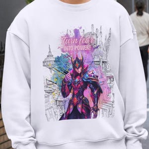 Zet angst om in kracht: digitale kunst voor kleding