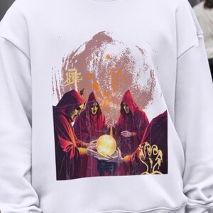Mystic Hooded Cult - Digital T-Shirt Print Design
