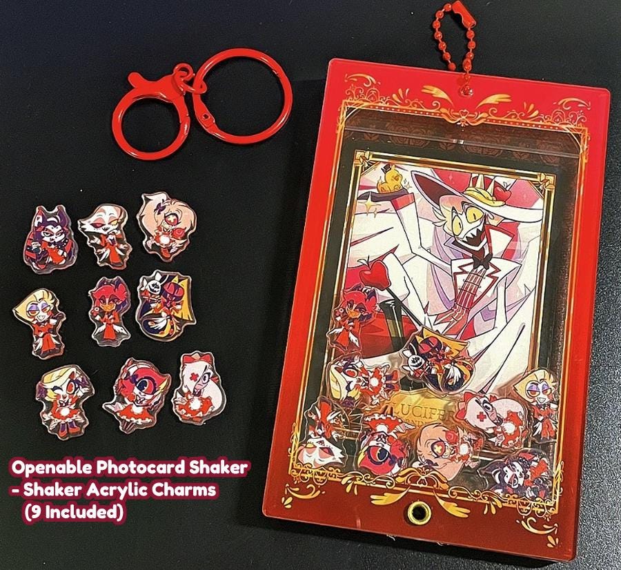 Hazbin hotel trading cards - Etsy 日本