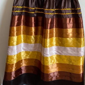 caramel ribbon skirt