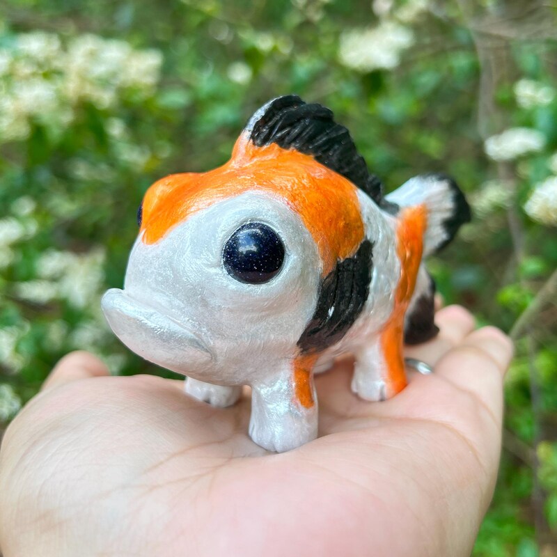 Clay Fish Sculpture - Etsy