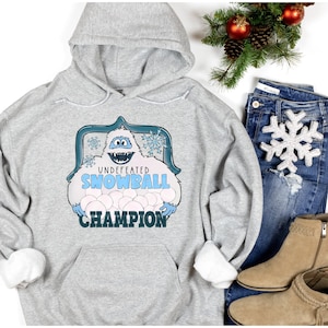 DTF Print Transfers | Ready To Press | Abominable Snow Monster | Snowball Champion | Winter  | Yeti