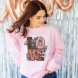 DTF Transfers, Sublimation, Ready To Press, Botanical LOVE, Leopard