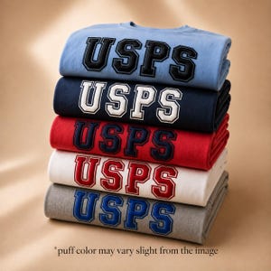 Mailman Gift Shirt 3d Puff Vinyl Transfer Blank Apparel Recognition Collector Usps Mail Carrier Delivery Service Appreciation Gifts Postman image 7