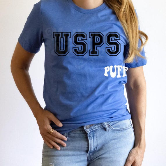 Mailman Gift Shirt 3d Puff Vinyl Transfer Blank Apparel Recognition Collector Usps Mail Carrier Delivery Service Appreciation Gifts Postman