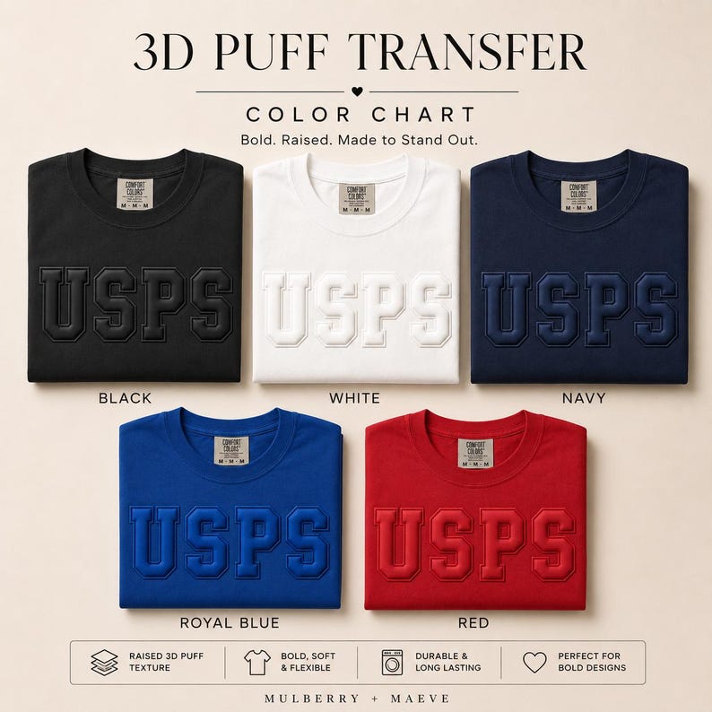 Mailman Gift Shirt 3d Puff Vinyl Transfer Blank Apparel Recognition Collector Usps Mail Carrier Delivery Service Appreciation Gifts Postman image 17