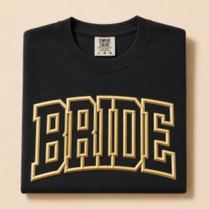 Bride Puff Transfer Vinyl Heat Press Wedding Bridal Shower Wifey Engagement Gift Bachelorette Party Fiancee Relationship Married Life image 14