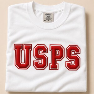Mailman Gift Shirt 3d Puff Vinyl Transfer Blank Apparel Recognition Collector Usps Mail Carrier Delivery Service Appreciation Gifts Postman image 15
