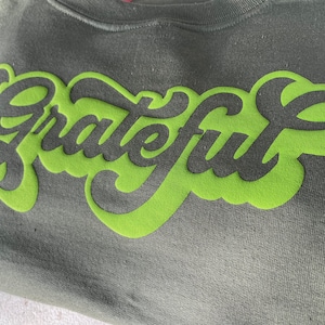 Puff Transfers | Ready To Press | Graphic Tees | Grateful | Thanksgiving | Holidays