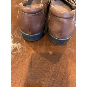 Clarks Bendable's Damenschuhe Braun mit Webkante Bild 3