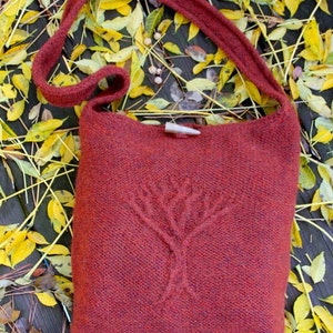 Tree of Life Felted Bag Knit Pattern PDF image 2