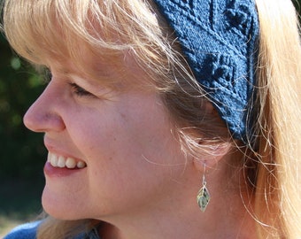 Nancy's Garden Headband Knit Pattern PDF