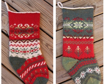 Christmas Stocking Pattern PDF Set