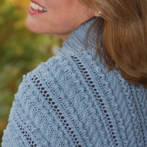 Laurel Park Shrug Knit Pattern (PDF)