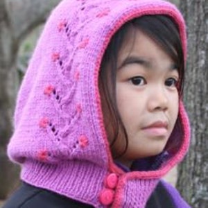 Flowering Vine Hood Patterns (Child Sizes)