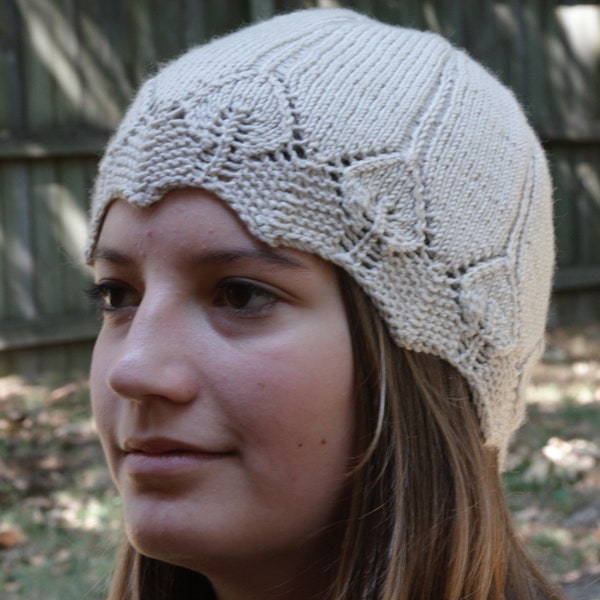 Gabrielle Cloche Knit Pattern PDF in 3 sizes